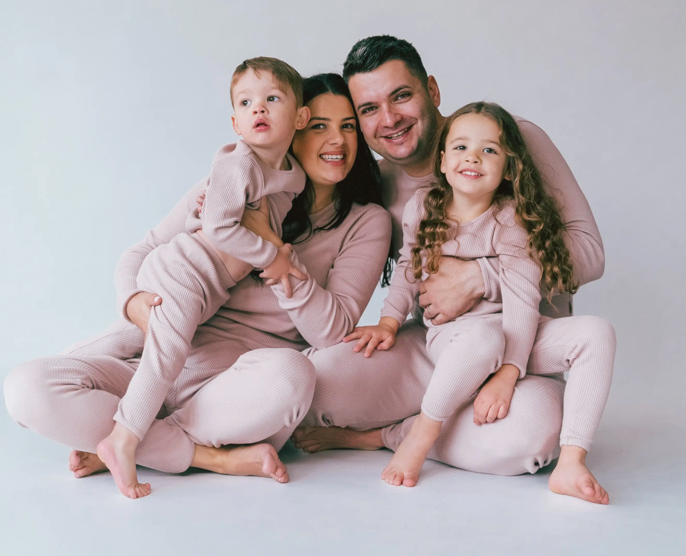 Unisex Ribbed Lounge Pajama Set