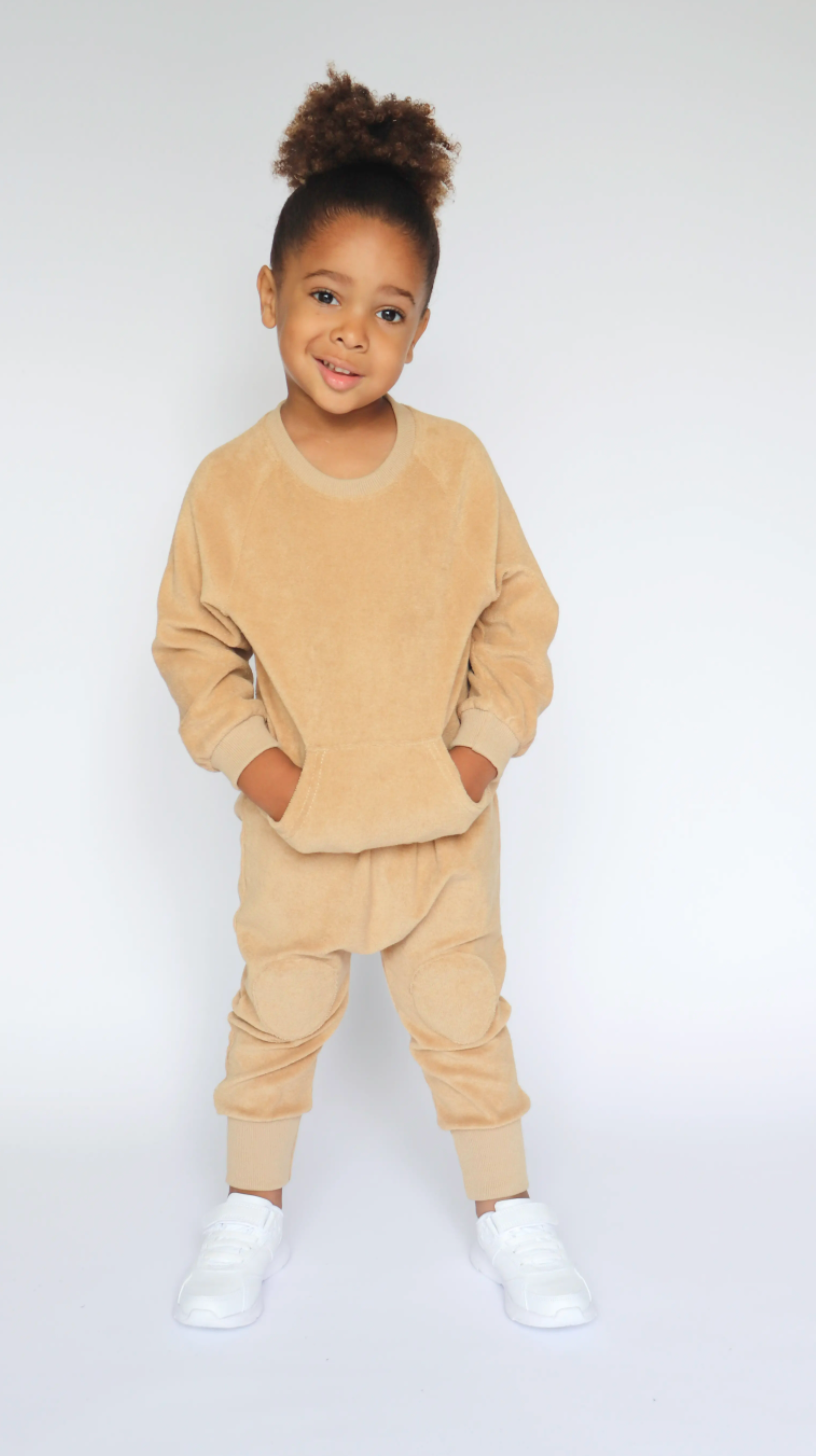 Towelling Cotton Tracksuit Unisex